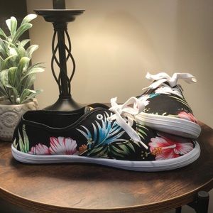 Tropical Print Shoes